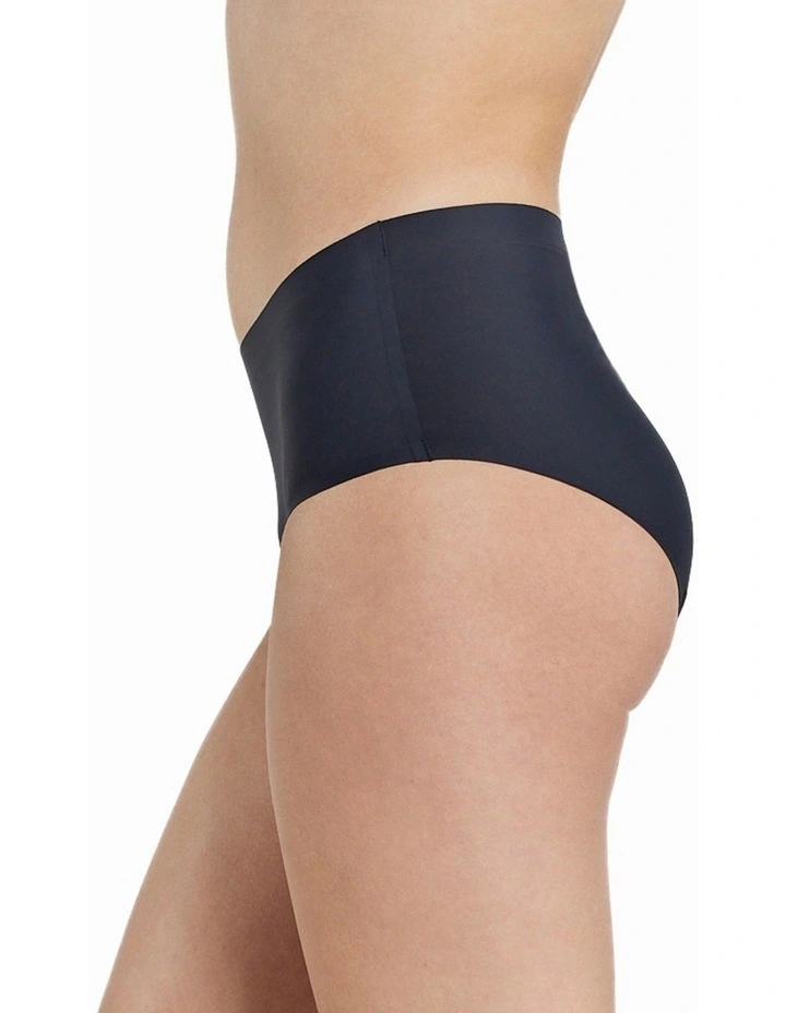 Flo Light Midi Brief in Black image 2