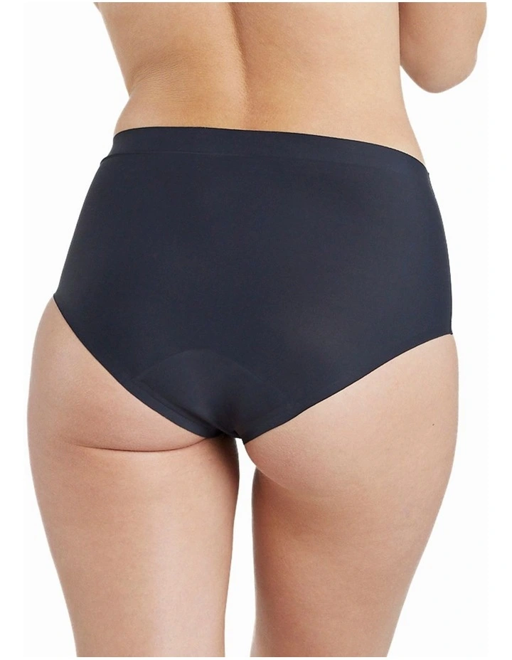 Flo Light Midi Brief in Black image 3