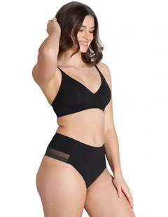 Comfit Collection Soft Cup Plunge Bra in Black