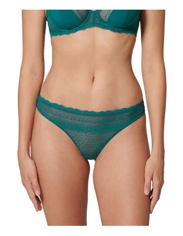 Destinee Tanga in Pavo Blue