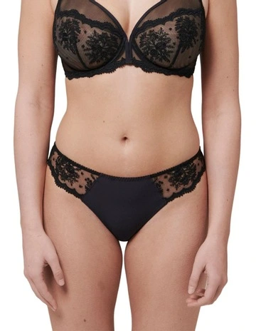 Intrigue Bikini Brief in Black