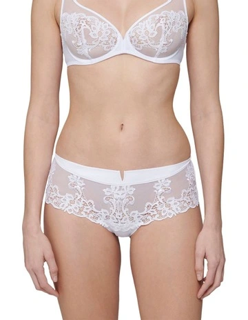 Saga Shorty Brief in White