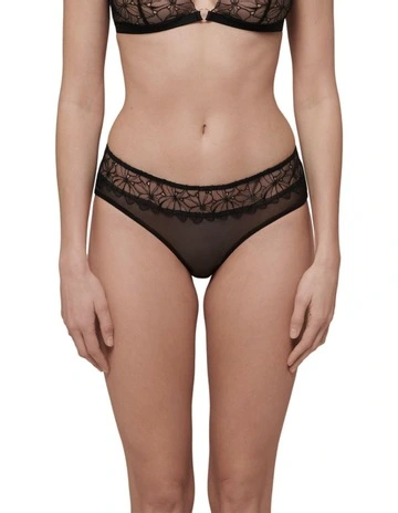 Jeanne Shorty Brief in Black