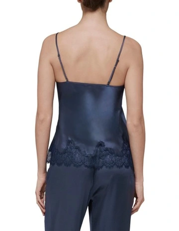 Nocturne Silk Camisole in Navy