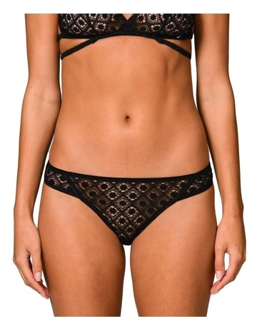 Apolline Bikini Brief in Black