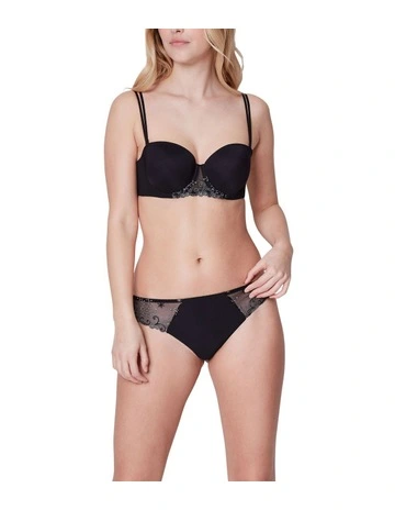 Delice Thong Brief in Black