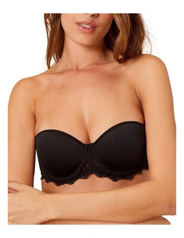 Caresse Strapless Bra in Black