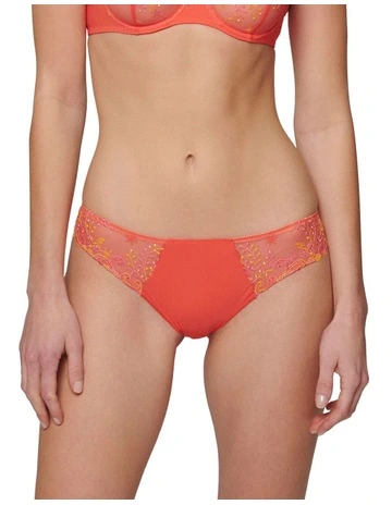 Delice Thong in Orange