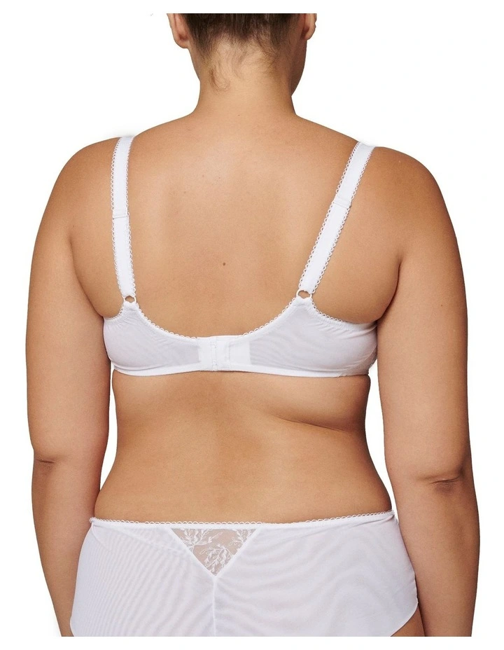Opaline Full Cup Control Bra in White image 2