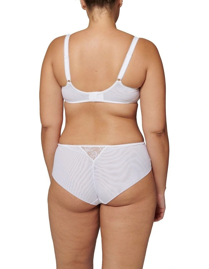 Opaline Full Cup Control Bra in White image 4
