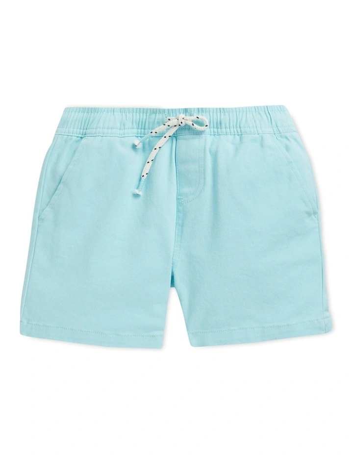Core Logo Short in Ocean Blue image 1