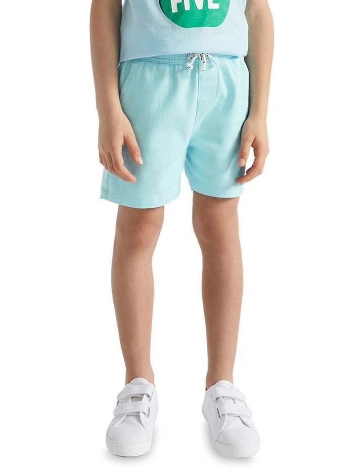 Core Logo Short in Ocean Blue image 2