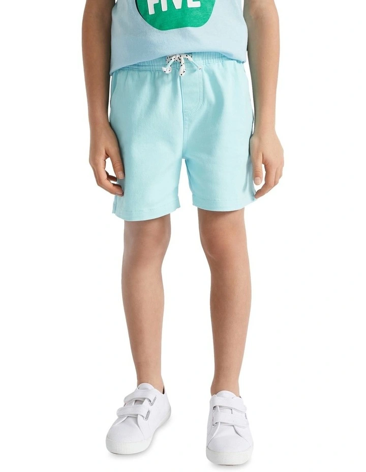 Core Logo Short in Ocean Blue image 4