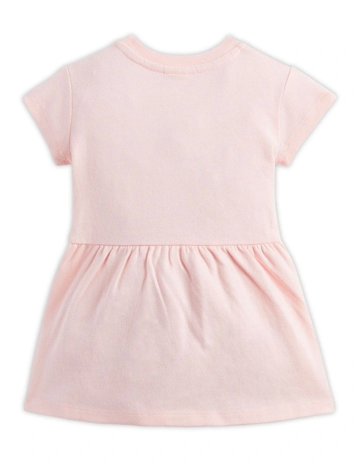Core Logo Dress in Dusty Rose image 2