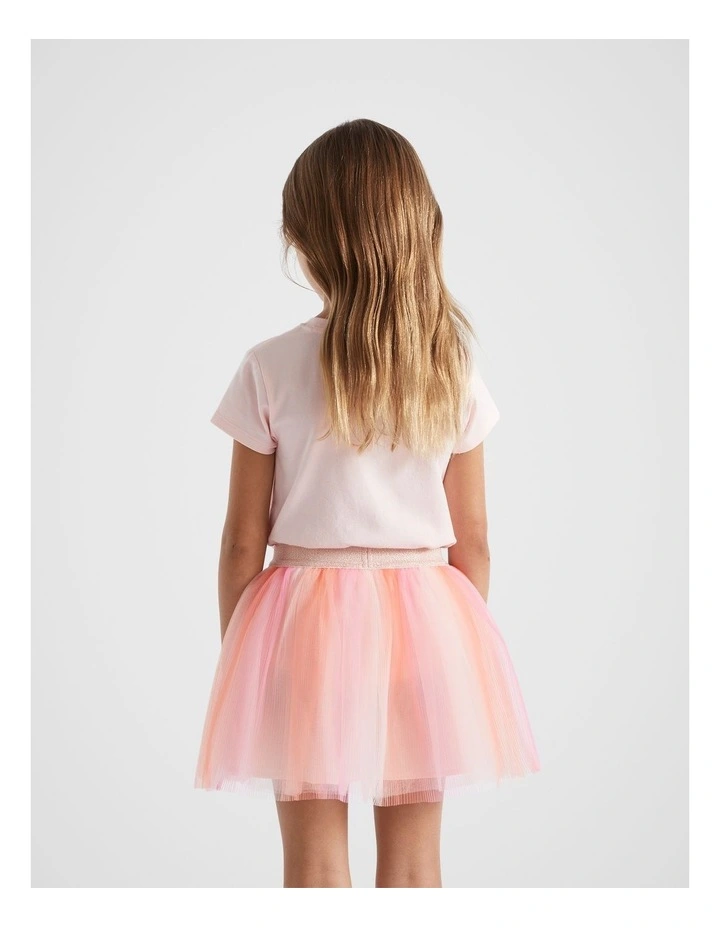 Crinkle Tulle Tutu in Multi image 4