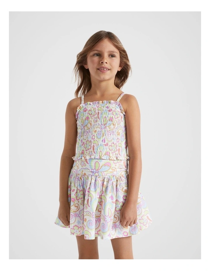 Paisley Top in Key Lime image 2