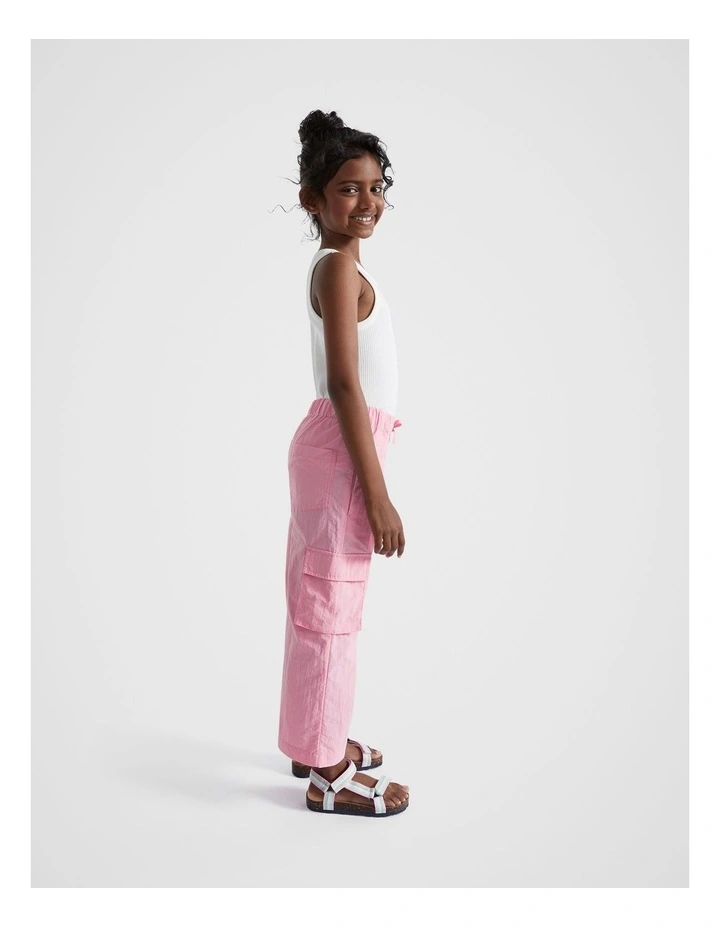 Parachute Cargo Pant in Candy Pink image 1