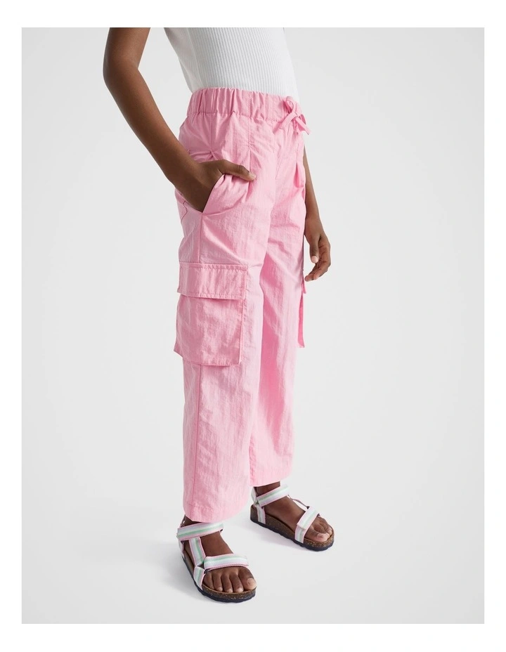Parachute Cargo Pant in Candy Pink image 2