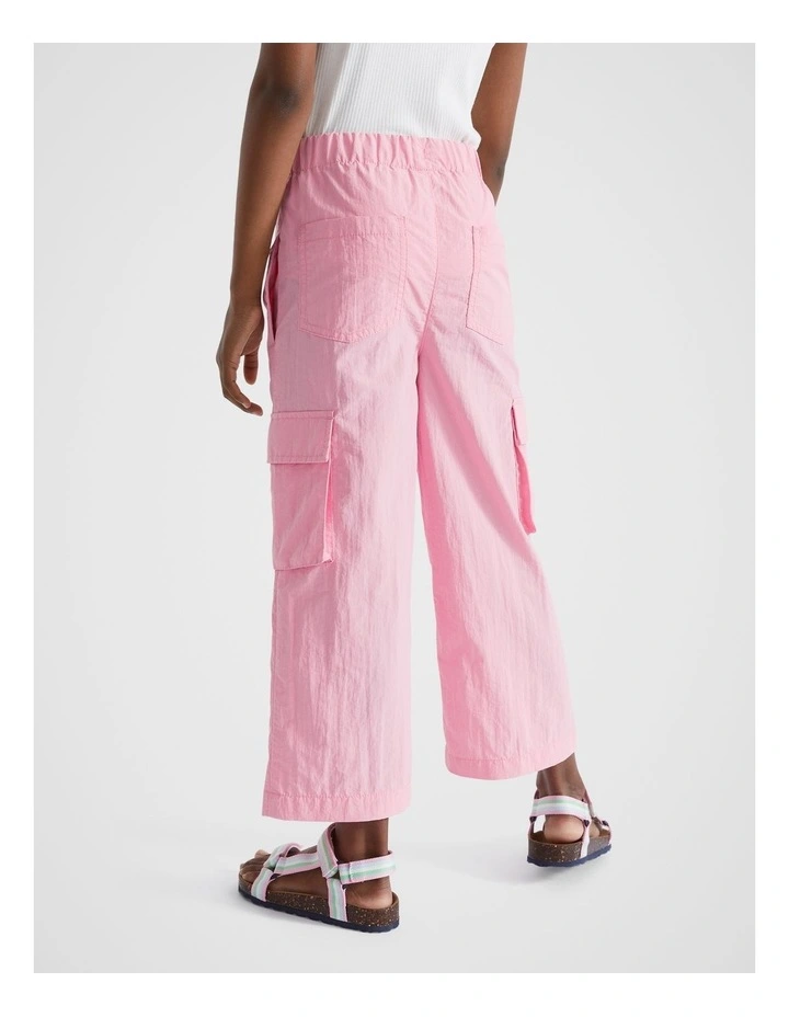 Parachute Cargo Pant in Candy Pink image 3