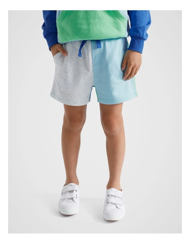 Colourblock Shorts in Multi image 2
