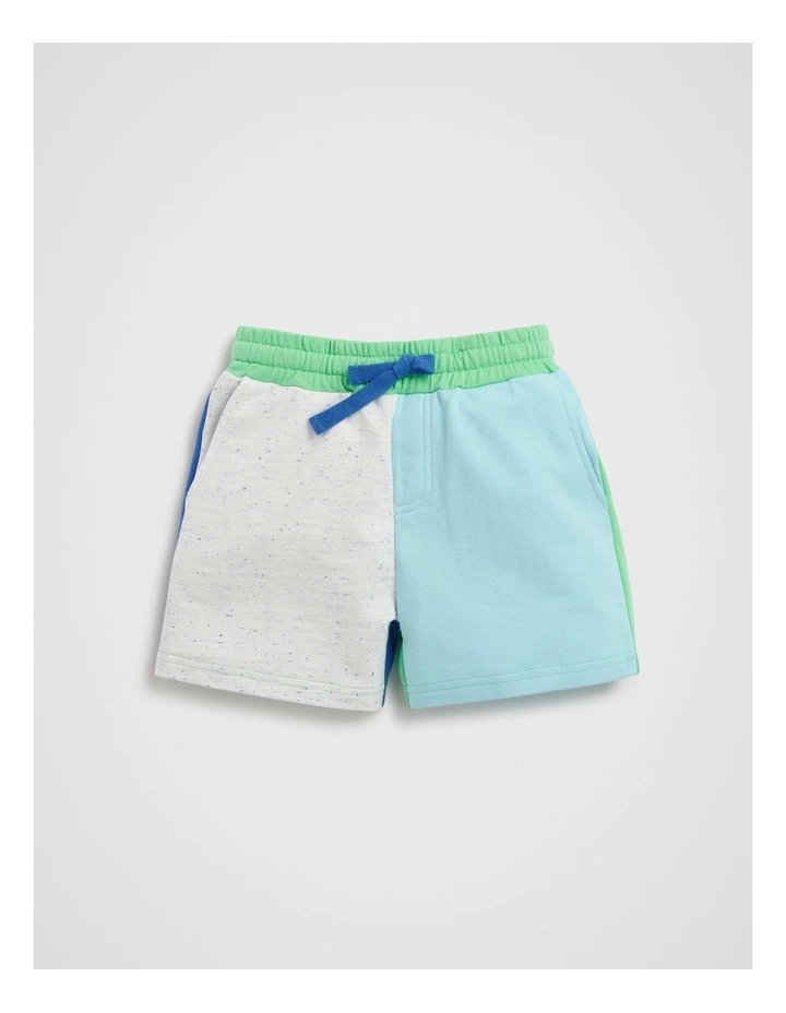 Colourblock Shorts in Multi image 4