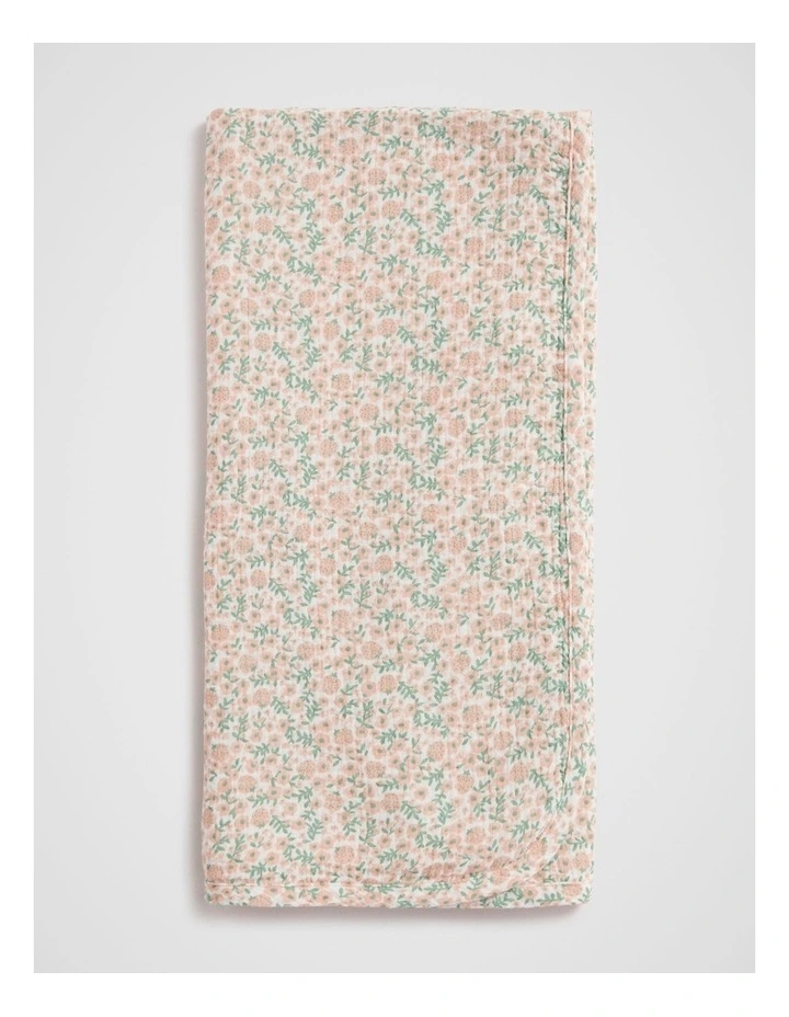 Ditsy Woven Wrap in Canvas image 1