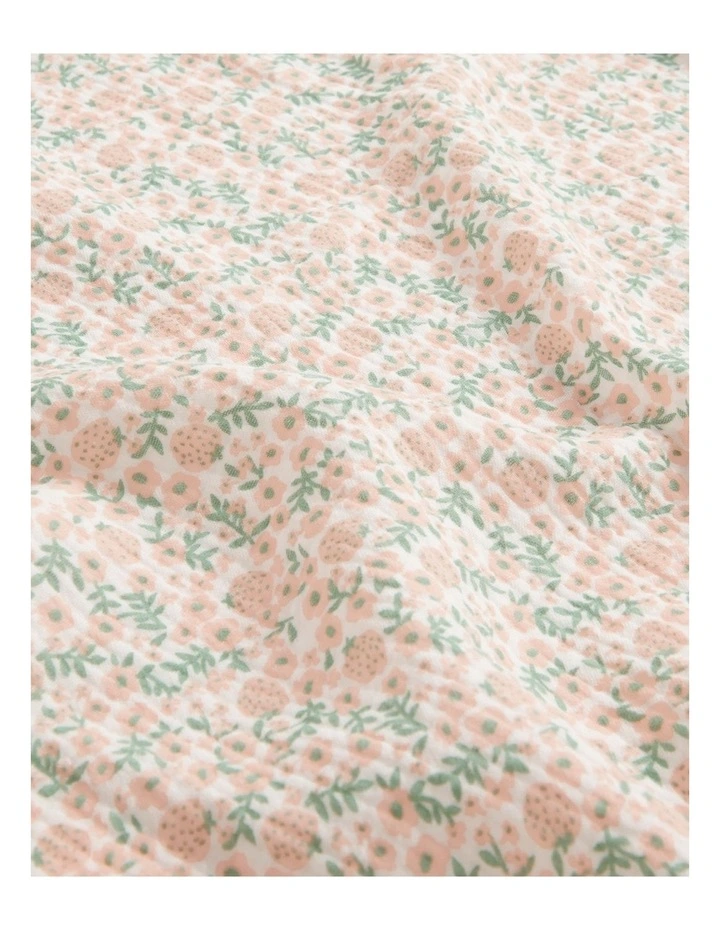 Ditsy Woven Wrap in Canvas image 2