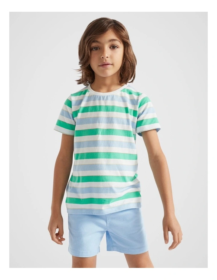 Big Stripe Tee in Assorted image 2