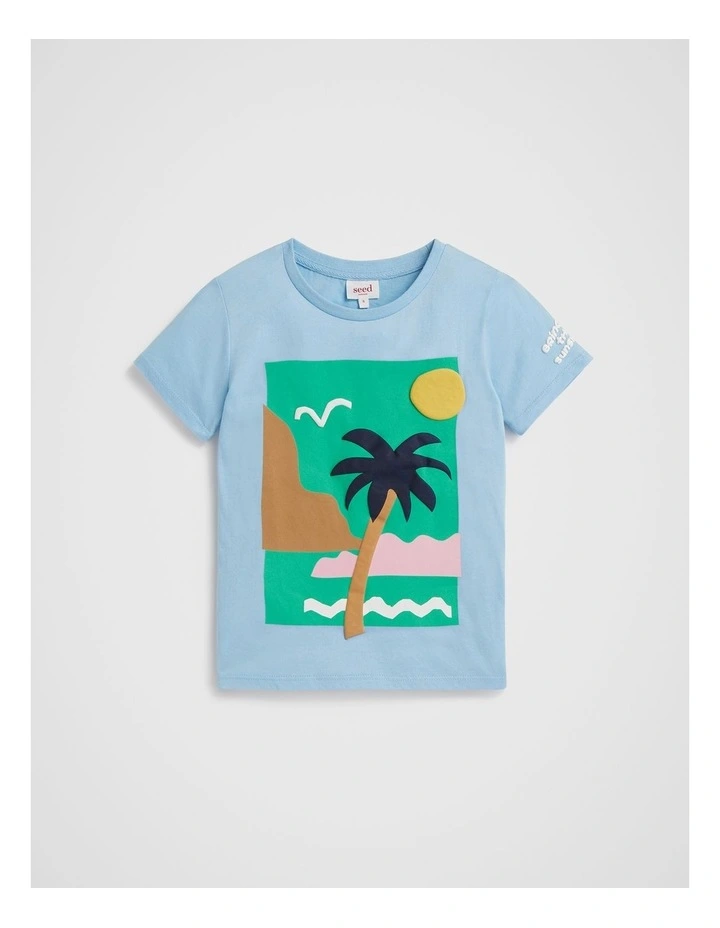 Summer Tee in Blue image 1