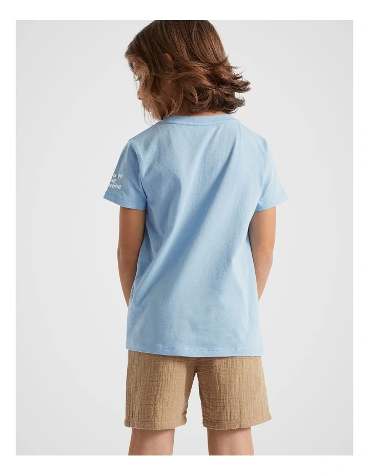 Summer Tee in Blue image 3