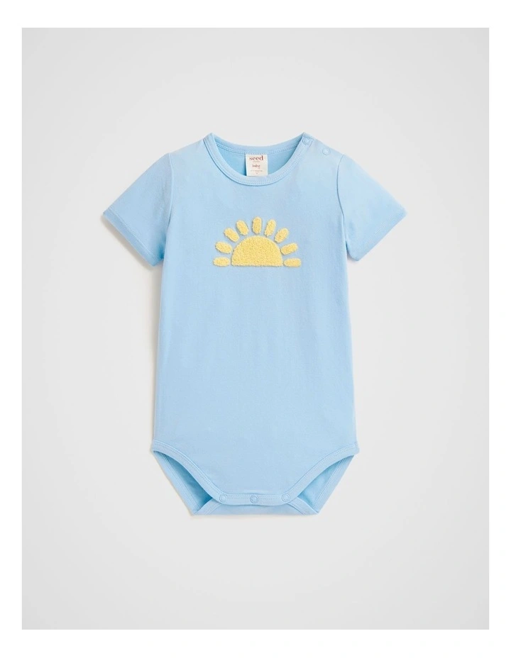 Sun Bodysuit in Baby Blue image 1
