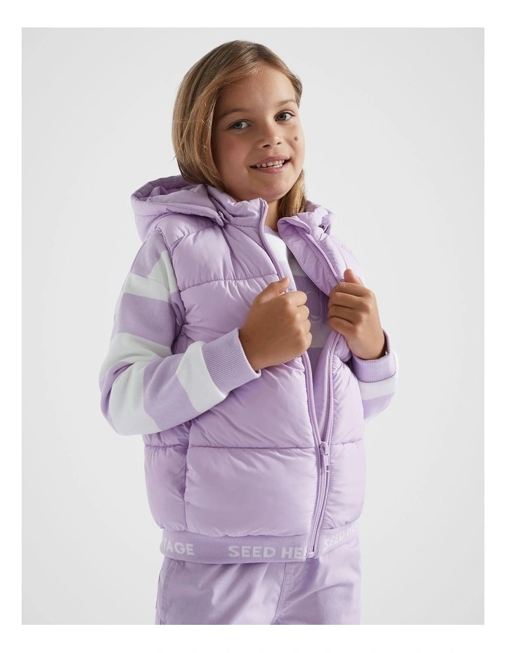 Core Logo Vest in Orchid image 1