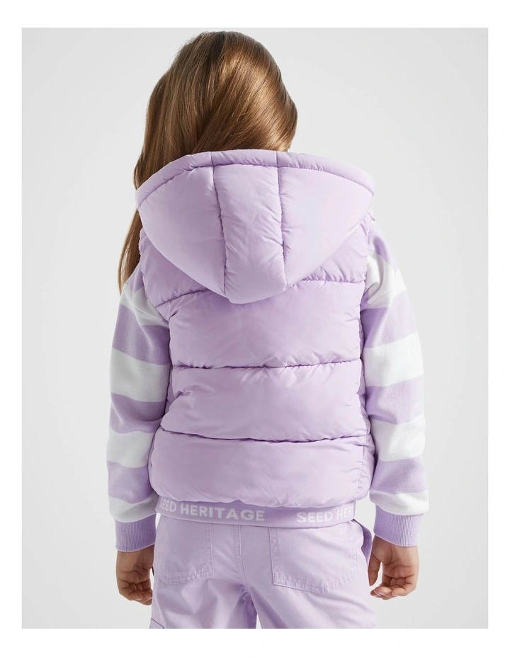 Core Logo Vest in Orchid image 2