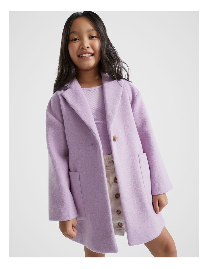 Classic Coat in Orchid