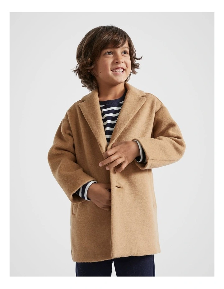 Classic Coat in Biscotti image 1