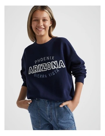 Arizona Sweat in Ink Blue