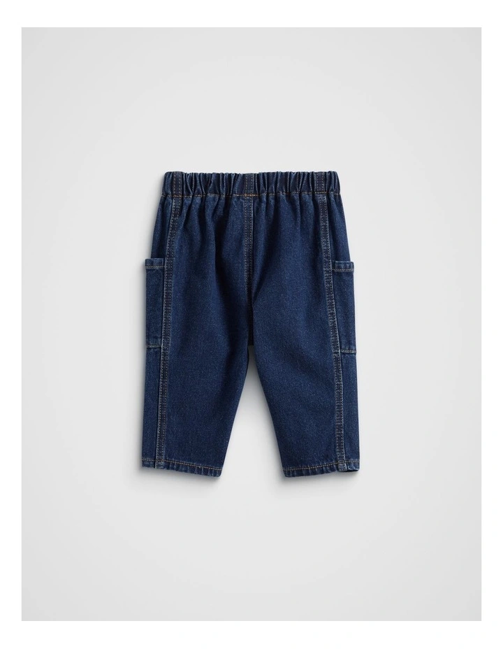 Denim Carpenter Pant in Midnight Indigo image 2