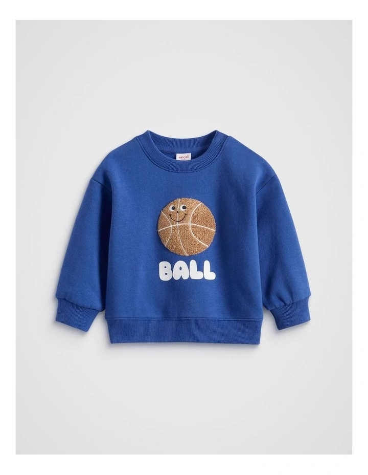 Basketball Sweat in Cobalt Blue image 1