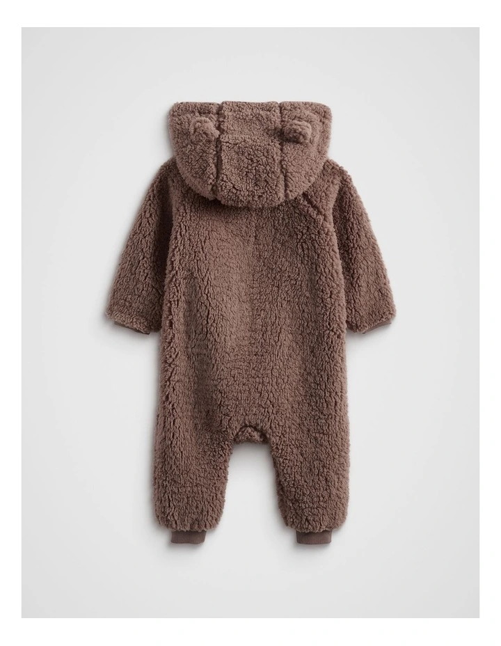 Sherpa Coverall in Teddy image 2
