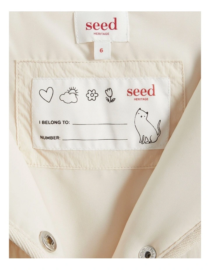 Quilted Jacket in Creme image 4