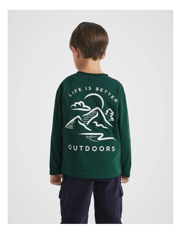 Mountain Tee in Ivy image 2