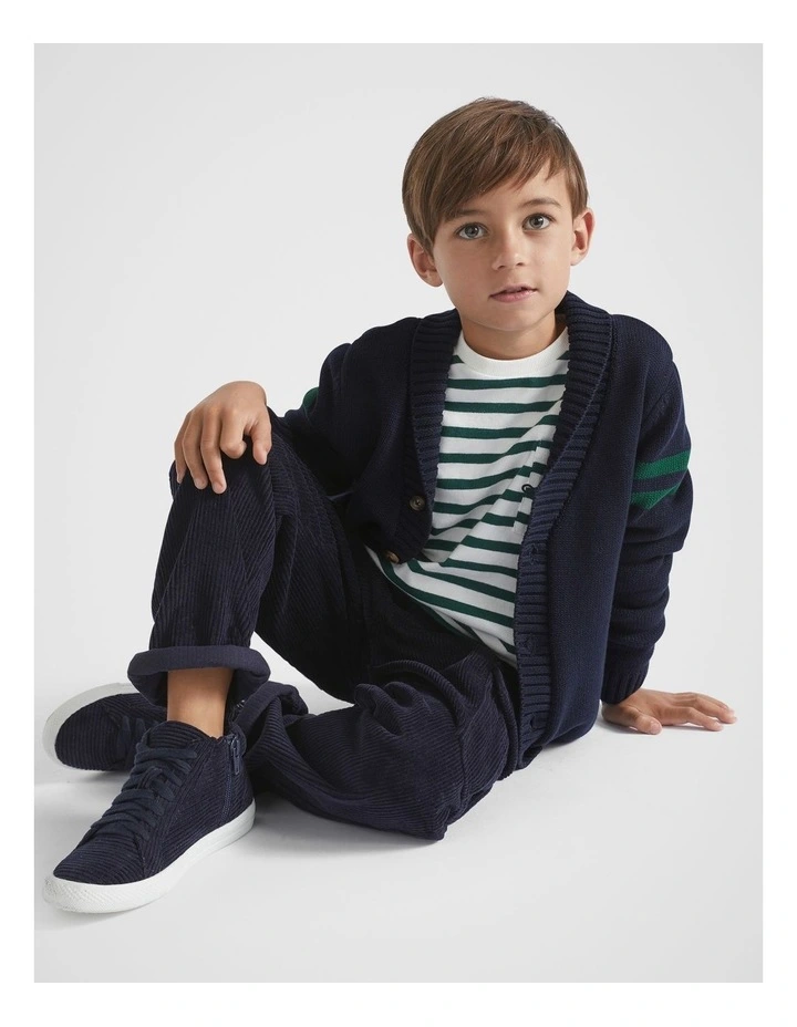 Seed Heritage Shawl Cardigan In Midnight Blue MYER