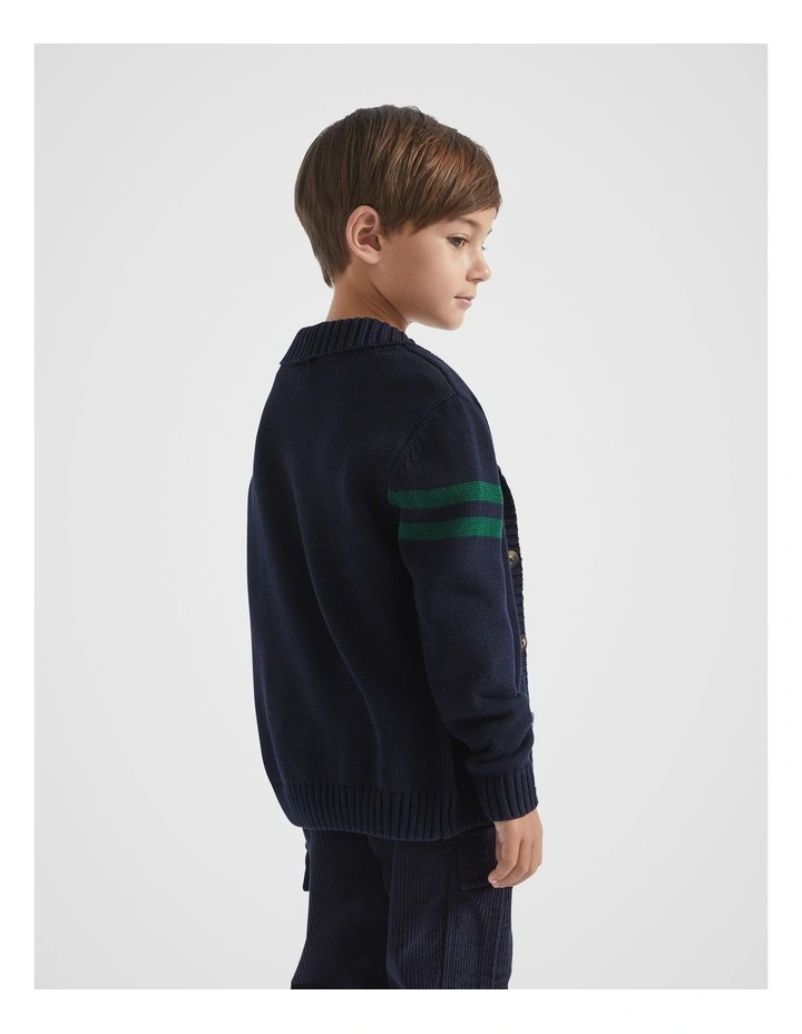 Shawl Cardigan in Midnight Blue image 2