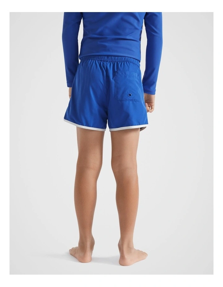 Colourblock Boardshort in Cobalt Blue image 3
