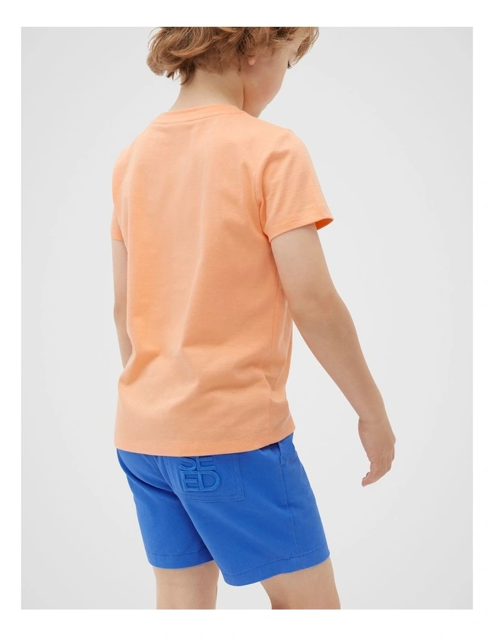 Tiger Tee in Mango image 3