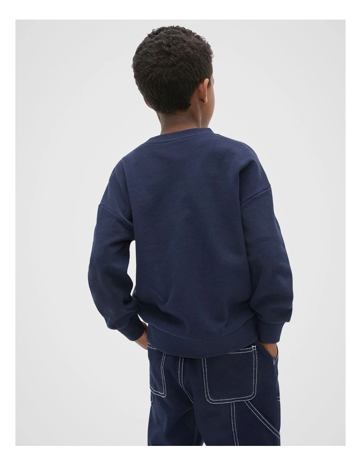 Phoenix Sweat Top in Midnight Blue image 3