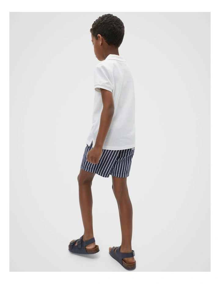 Core Logo Polo Shirt in Canvas image 2