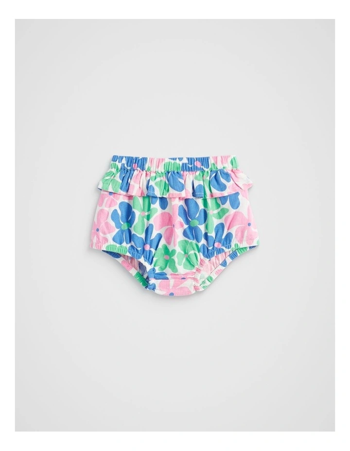 Retro Floral Bloomer in Multi image 1
