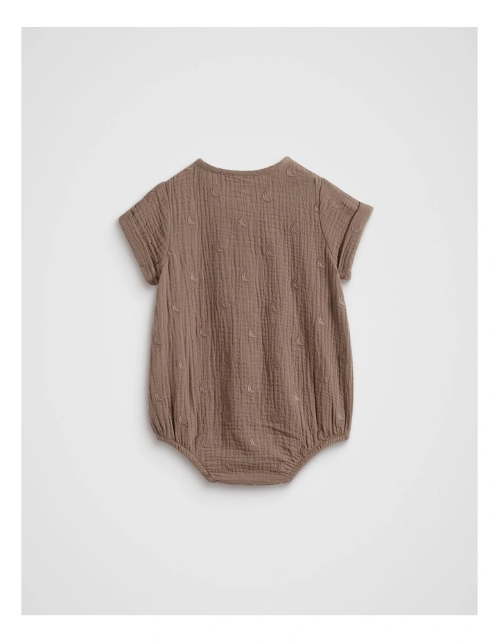 Moon Romper in Teddy image 2