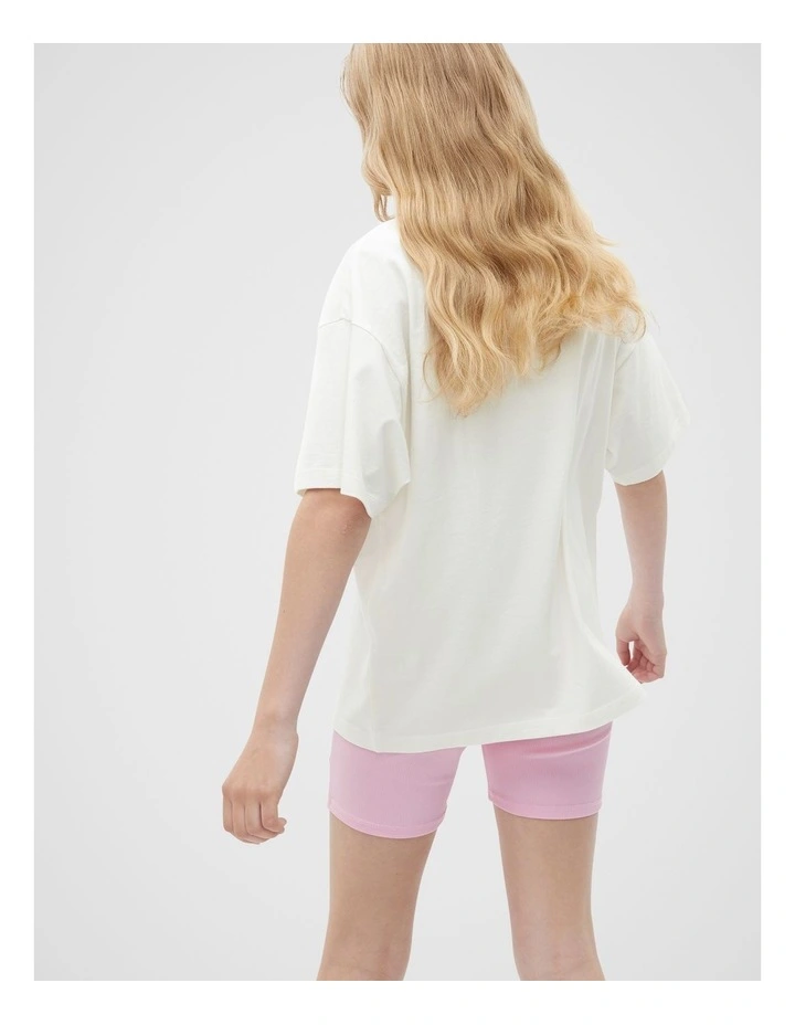 Portofino Tee in Marshmallow image 2
